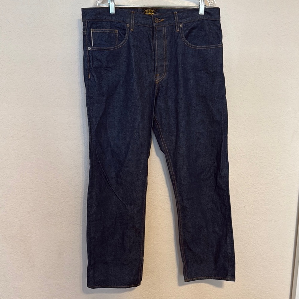 Bravestar Selvedge Jeans relaxed fit 36x30 good condition